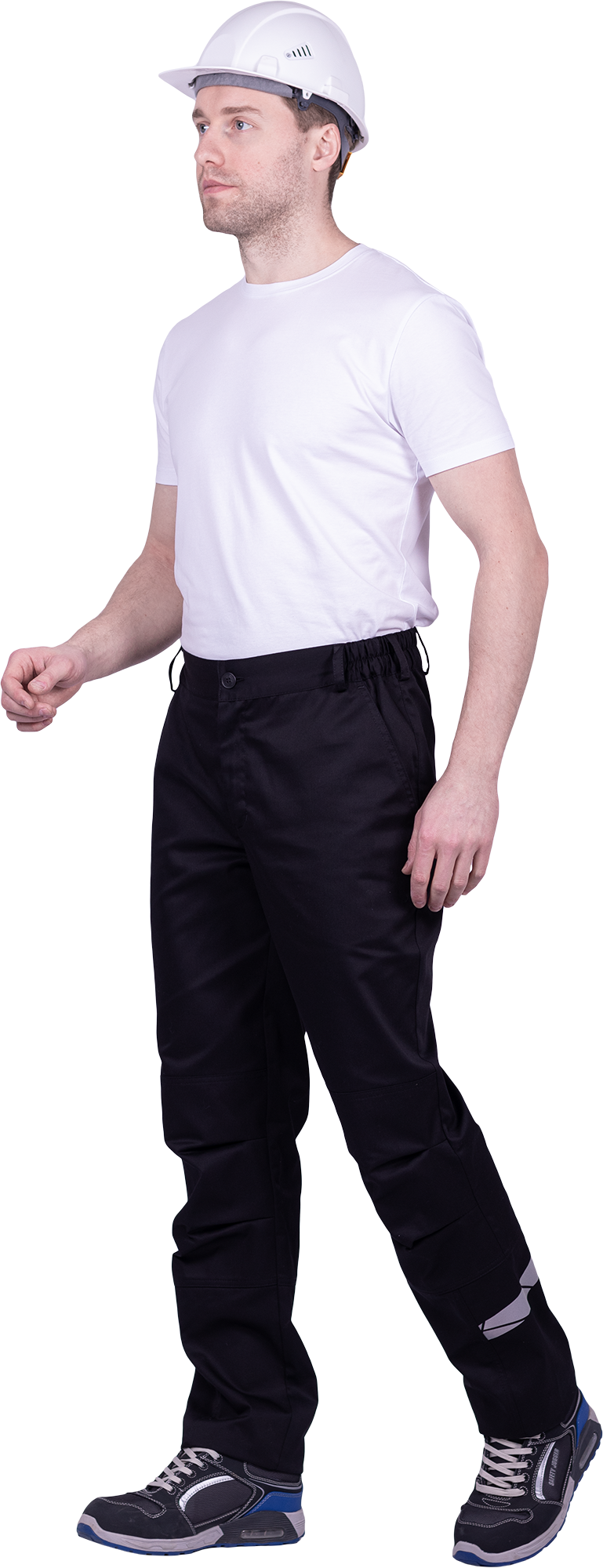 Брюки мужские СТРОНГ от механических воздействий и ОПЗ, цвет черный Брю 1608