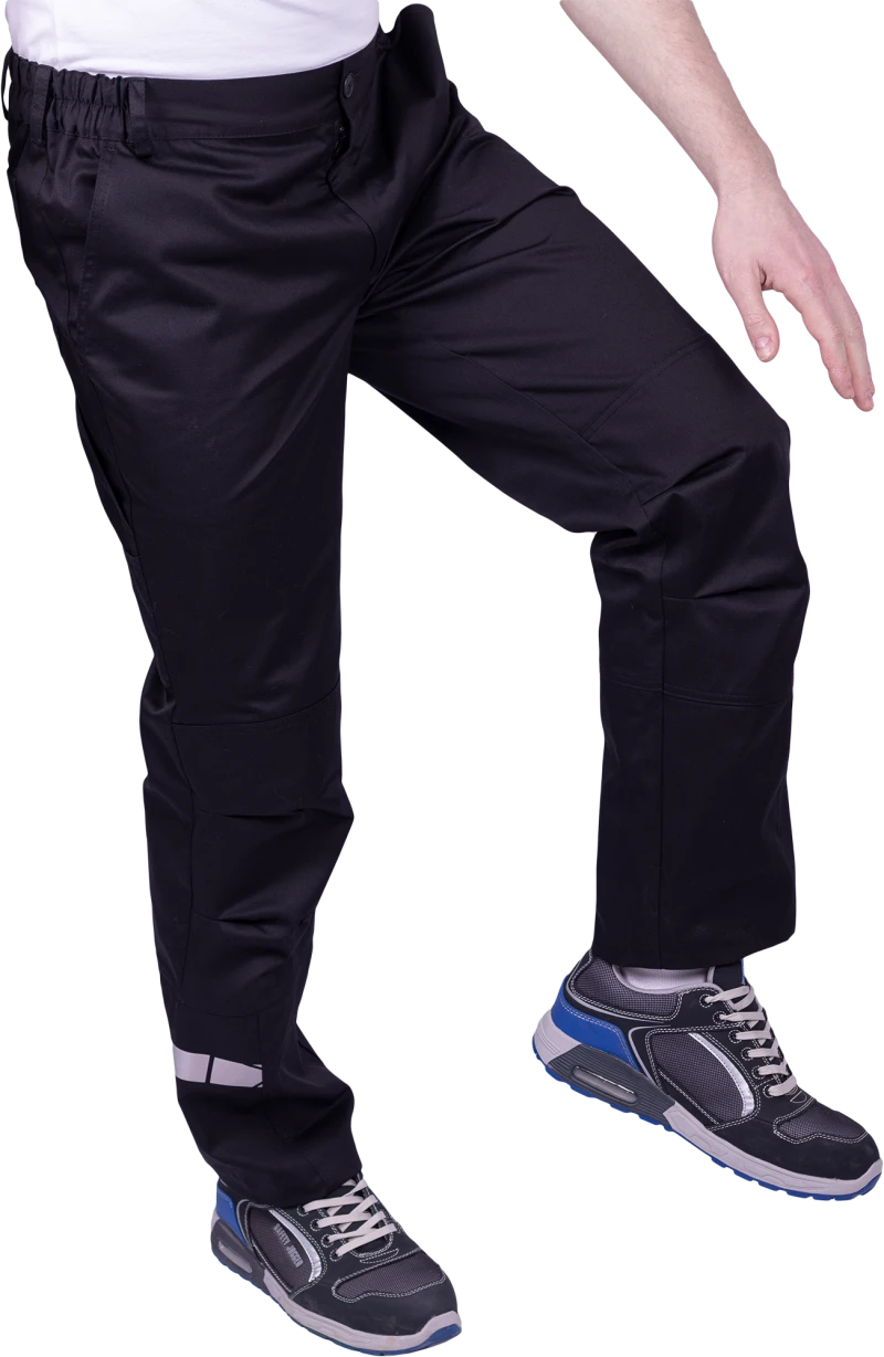 Брюки мужские СТРОНГ от механических воздействий и ОПЗ, цвет черный Брю 1608