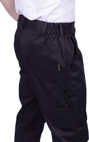 Брюки мужские СТРОНГ от механических воздействий и ОПЗ, цвет черный Брю 1608