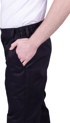 Брюки мужские СТРОНГ от механических воздействий и ОПЗ, цвет черный Брю 1608