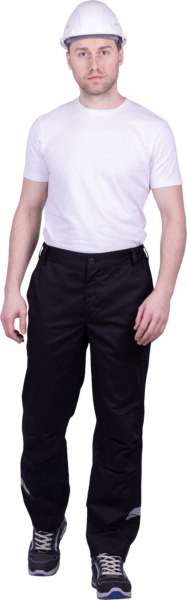 Брюки мужские СТРОНГ от механических воздействий и ОПЗ, цвет черный Брю 1608