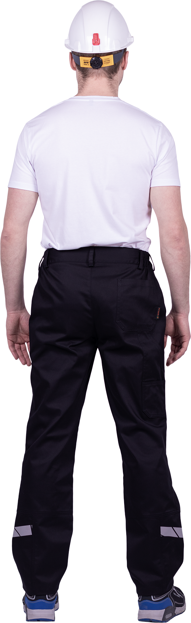 Брюки мужские СТРОНГ от механических воздействий и ОПЗ, цвет черный Брю 1608