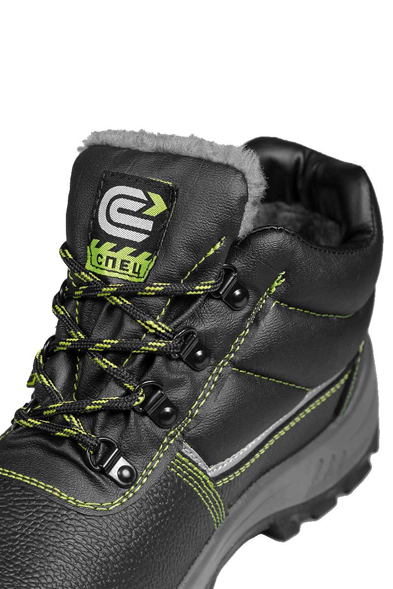 Ботинки СПЕЦ® с МП иск.мех, ПУ/ПУ