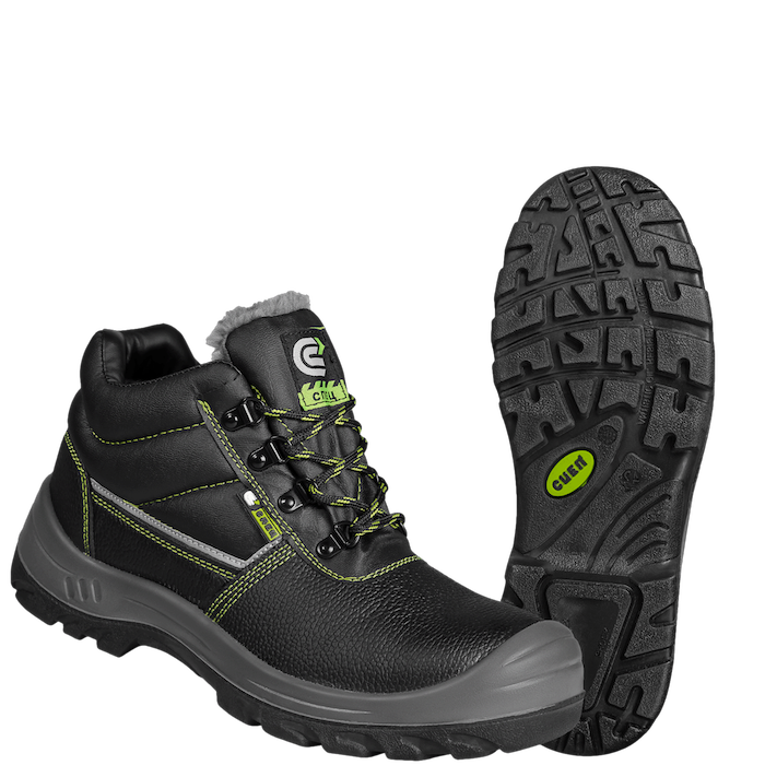 Ботинки СПЕЦ® с МП иск.мех, ПУ/ПУ