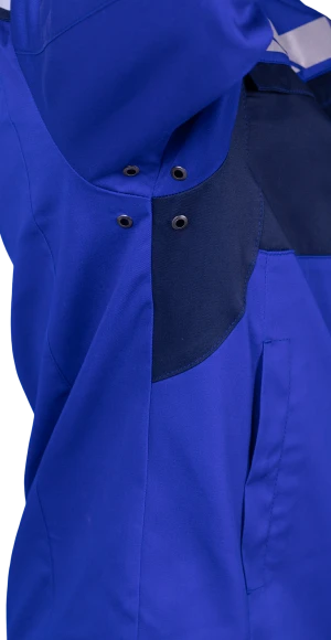 Куртка мужская СТРОНГ от механических воздействий и ОПЗ, цвет василёк/темно-синий Кур 1606.1