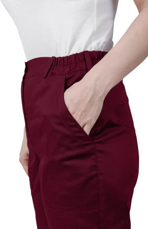 Костюм женский ОПЕРАТОР от механических воздействий и ОПЗ (куртка, брюки), цвет бордо Кос 796