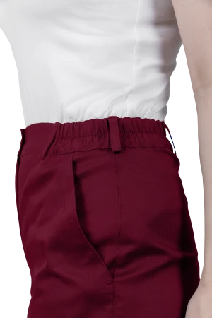 Костюм женский ОПЕРАТОР от механических воздействий и ОПЗ (куртка, брюки), цвет бордо Кос 796