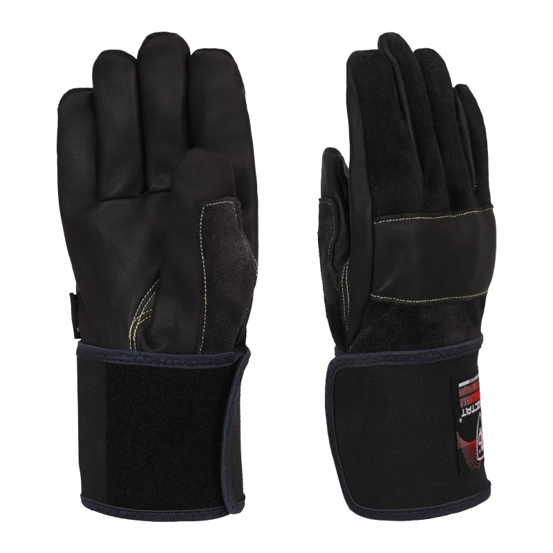 Перчатки АМПАРО™ ВИБРОСТАТ®-01, (6201/417712), кожа, AirGel®, манжета Велкро Пер 115