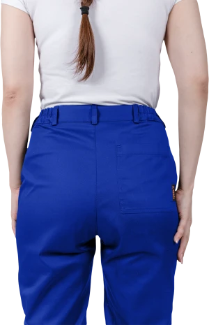 Костюм женский ОПЕРАТОР от механических воздействий и ОПЗ (куртка, брюки), цвет василёк Кос 797