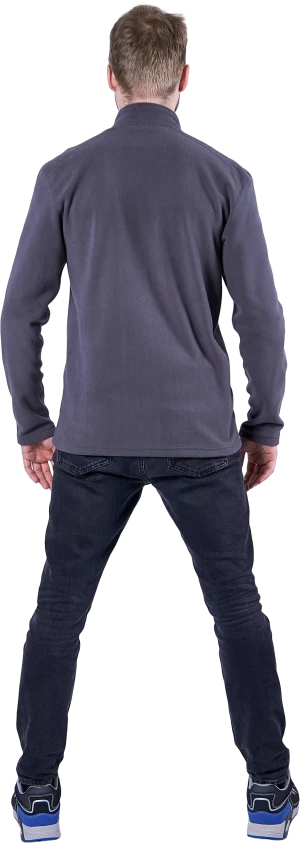 Куртка флисовая ФЬЮЖЕН, темно-серая Кур 1023