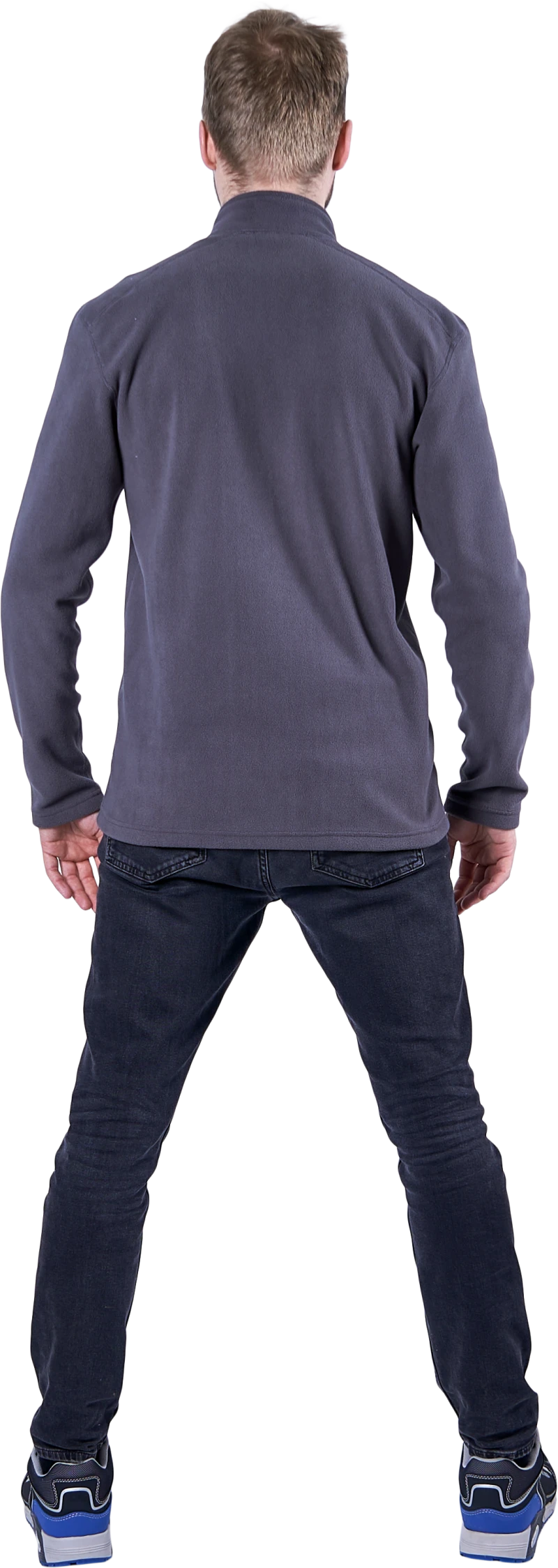 Куртка флисовая ФЬЮЖЕН, темно-серая Кур 1023