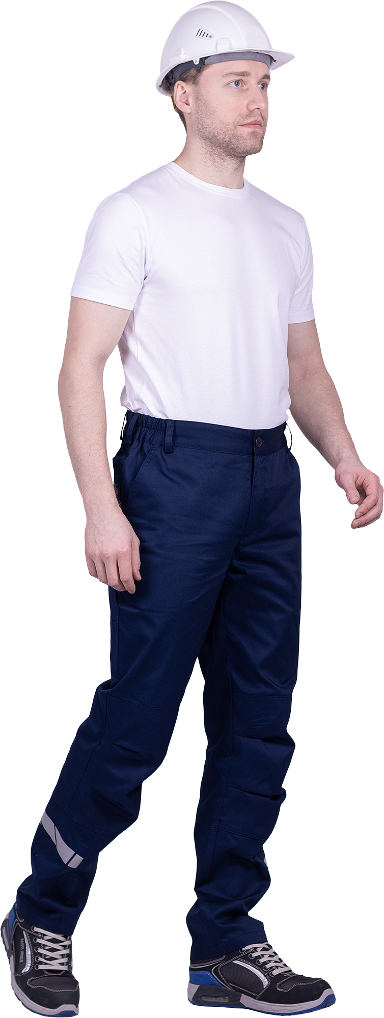 Брюки мужские СТРОНГ от механических воздействий и ОПЗ, цвет темно-синий Брю 1607.1