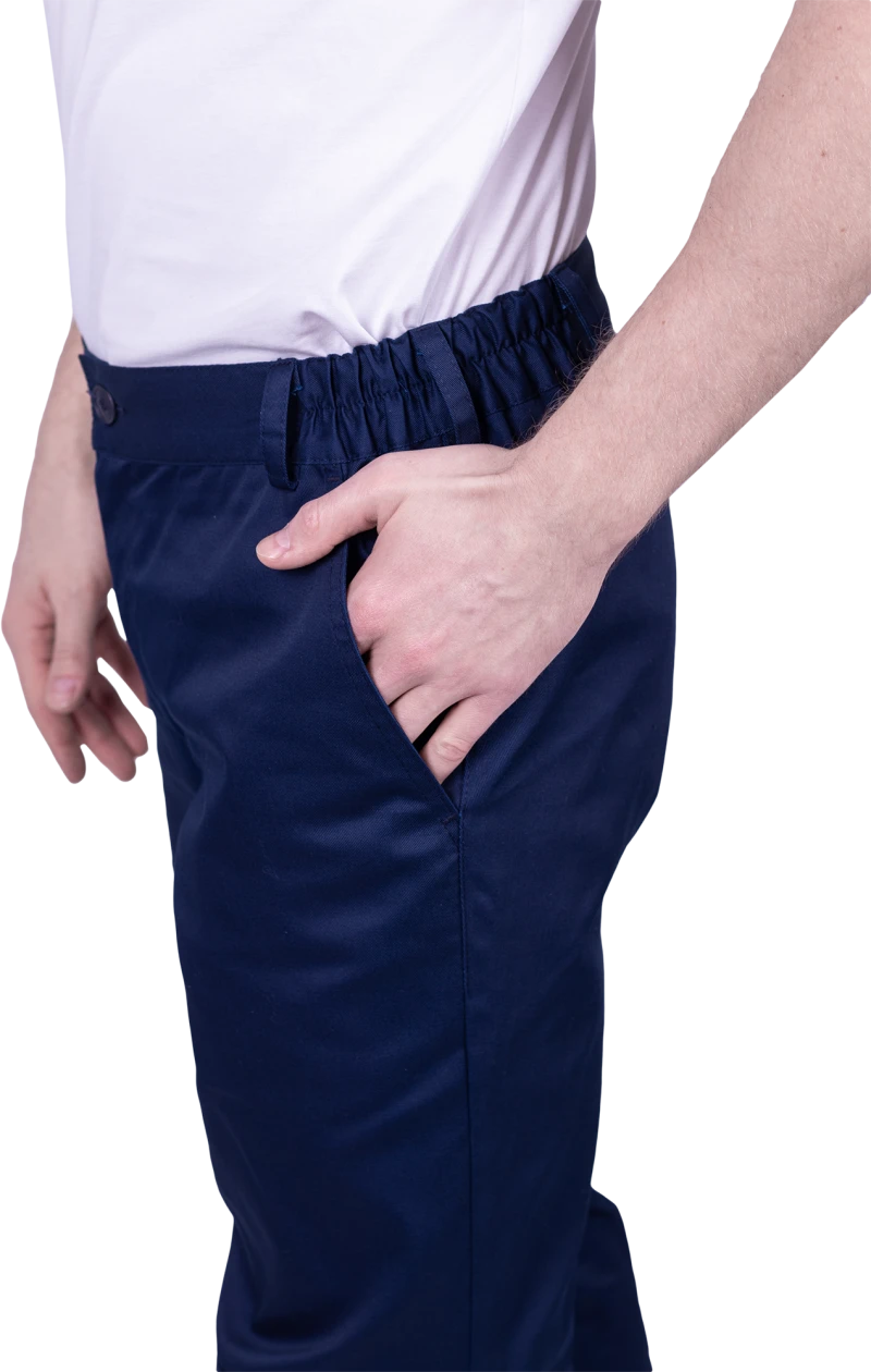 Брюки мужские СТРОНГ от механических воздействий и ОПЗ, цвет темно-синий Брю 1607.1