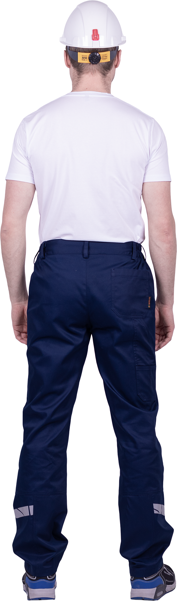 Брюки мужские СТРОНГ от механических воздействий и ОПЗ, цвет темно-синий Брю 1607.1