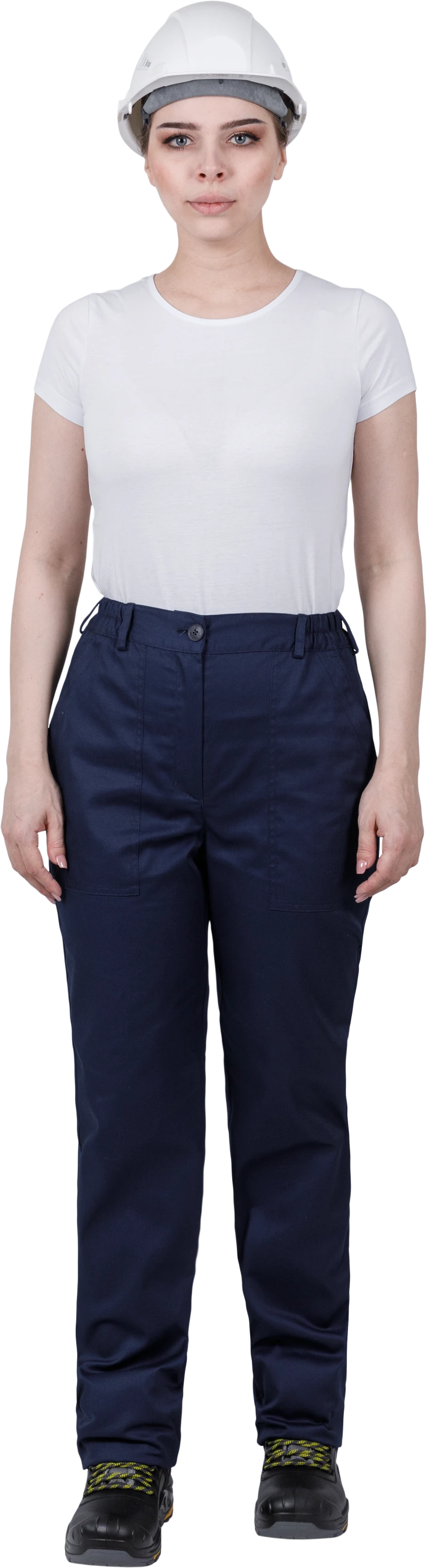 Костюм женский ОПЕРАТОР от механических воздействий и ОПЗ (куртка, брюки), цвет темно-синий Кос 798