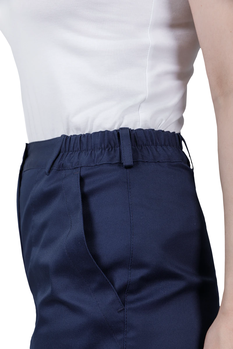 Костюм женский ОПЕРАТОР от механических воздействий и ОПЗ (куртка, брюки), цвет темно-синий Кос 798