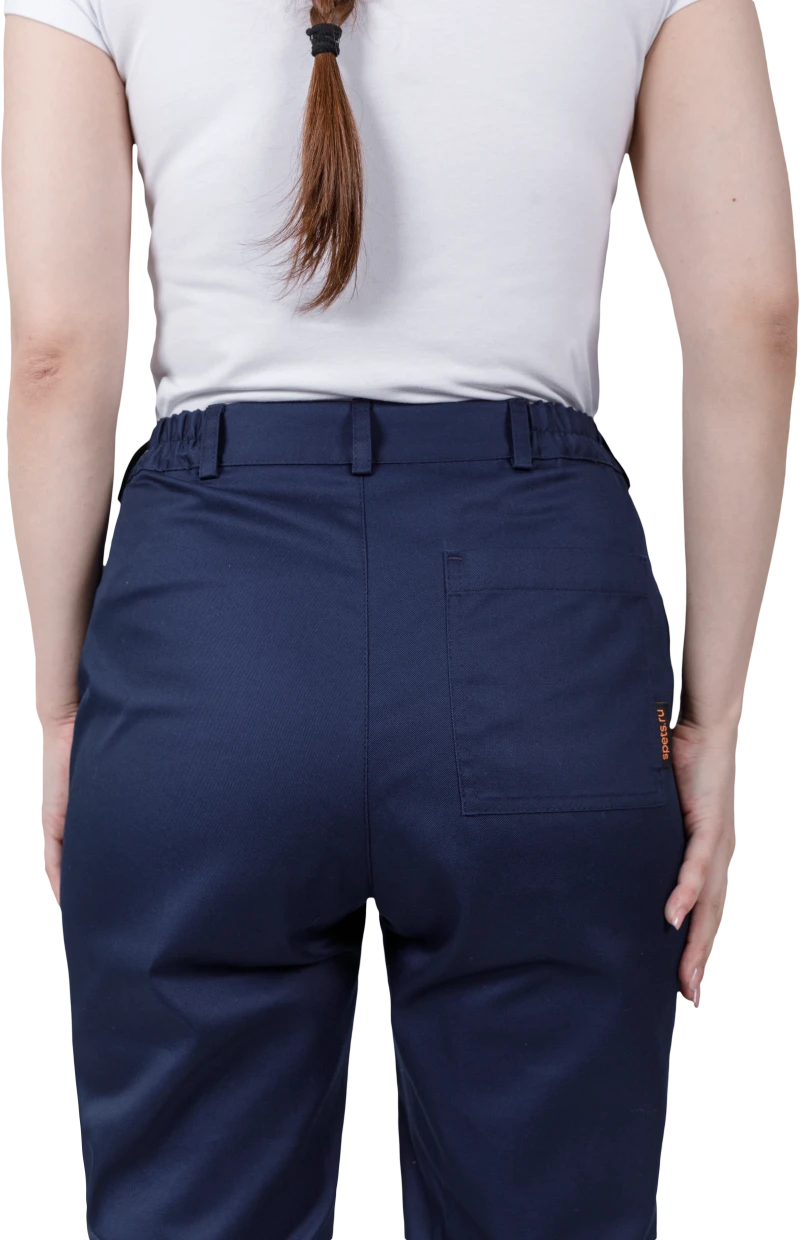 Костюм женский ОПЕРАТОР от механических воздействий и ОПЗ (куртка, брюки), цвет темно-синий Кос 798