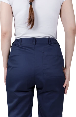 Костюм женский ОПЕРАТОР от механических воздействий и ОПЗ (куртка, брюки), цвет темно-синий Кос 798