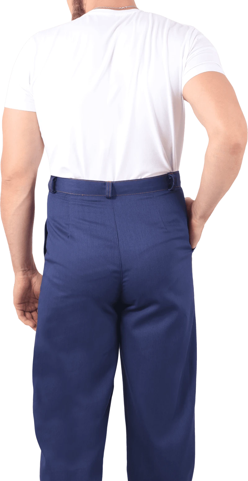 Костюм мужской МУРАВЕЙ от механических воздействий и ОПЗ (куртка, брюки), темно-синий Кос 006