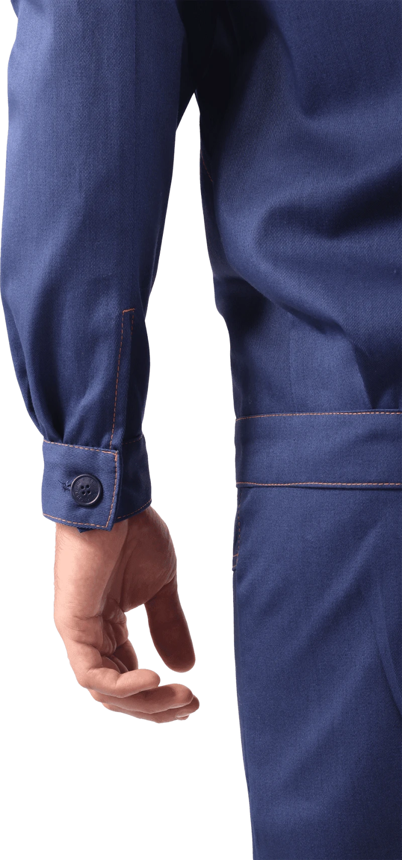 Костюм мужской МУРАВЕЙ от механических воздействий и ОПЗ (куртка, брюки), темно-синий Кос 006