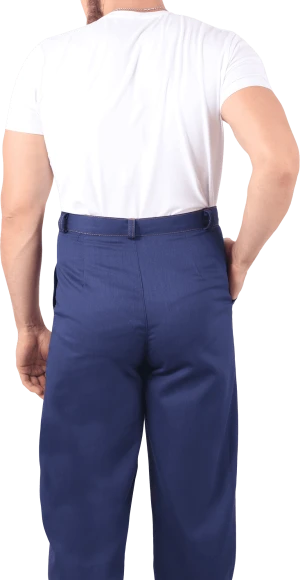 Костюм мужской МУРАВЕЙ от механических воздействий и ОПЗ (куртка, брюки), темно-синий Кос 006