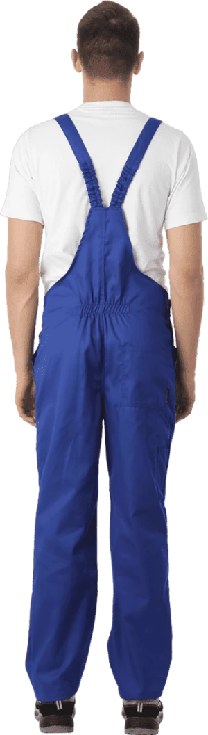 Костюм мужской СПЕЦИАЛИСТ-2 от механических воздействий и ОПЗ (куртка, полукомбинезон), василёк/темно-синий Кос 516