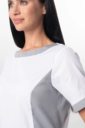 Костюм ГРАЦИЯ, серый-белый Кос 874