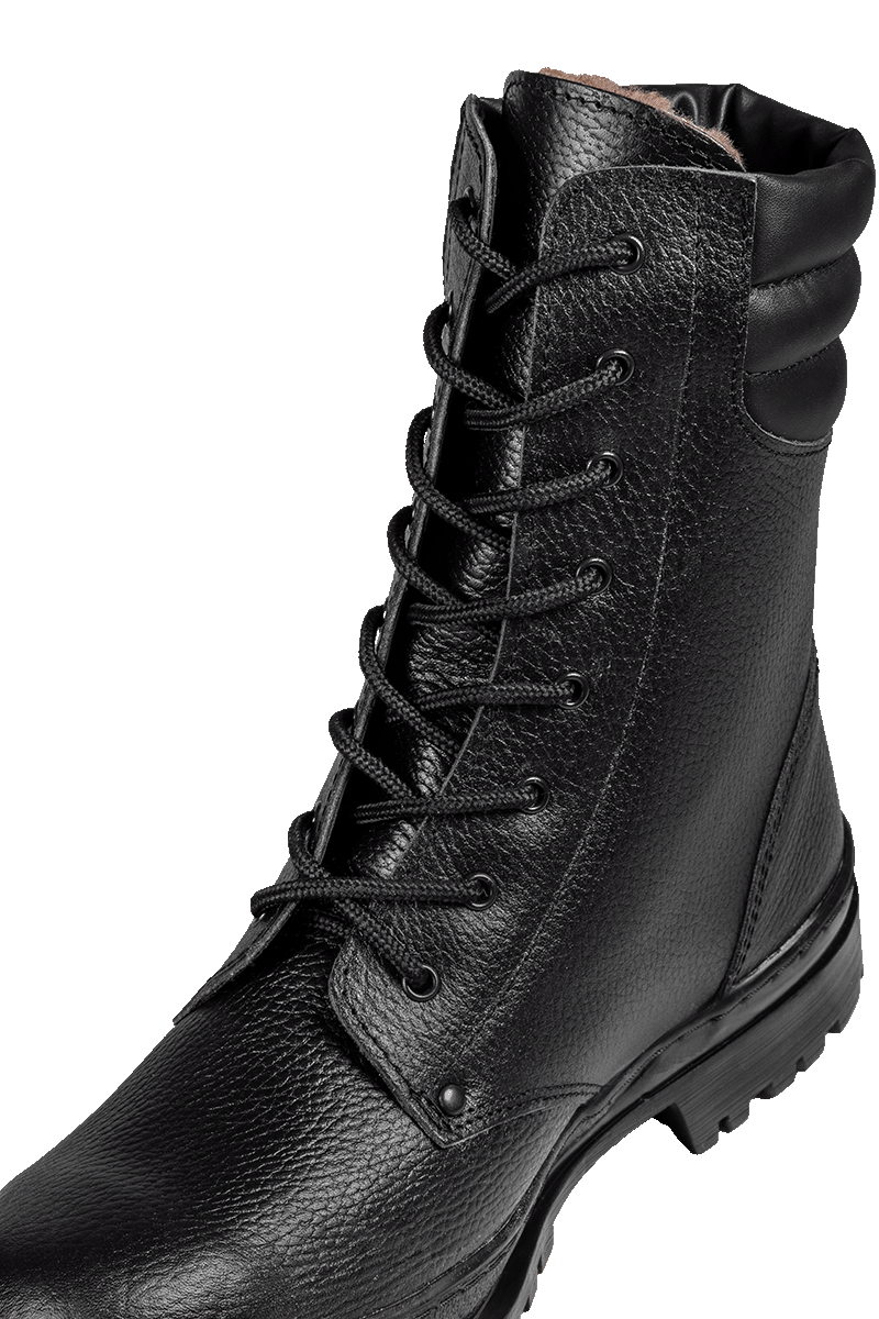 Ботинки ОМОН шерст. мех, бортопрошивные ТЭП (БМ ОМОН-2) Бот 030