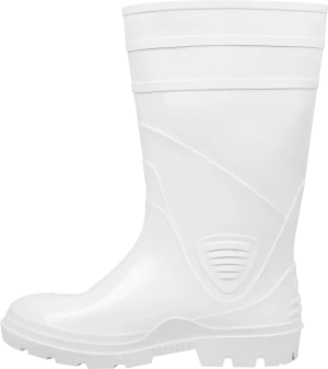 Сапоги ПВХ мужские белые (165-03Б/5-605-W04), (h-34) Сап 014