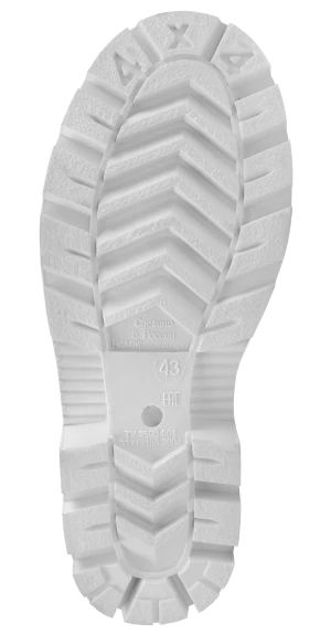 Сапоги ПВХ мужские белые (165-03Б/5-605-W04), (h-34) Сап 014