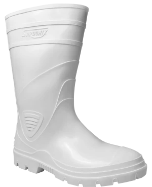 Сапоги ПВХ мужские белые (165-03Б/5-605-W04), (h-34) Сап 014