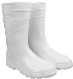 Сапоги ПВХ мужские белые (165-03Б/5-605-W04), (h-34) Сап 014