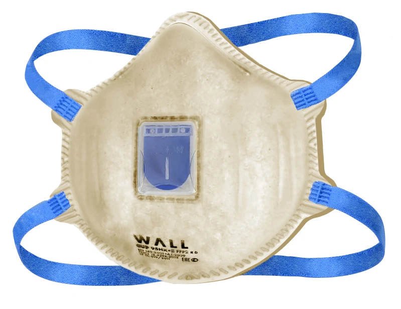 Респиратор WALL CUP 95HК +Е, FFP2 R D, с клапаном, (29505 F) Рес 206