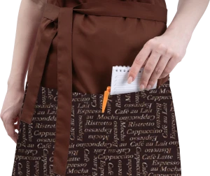 Фартук БАРИСТА, коричневый Фар 815