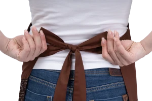 Фартук БАРИСТА, коричневый Фар 815