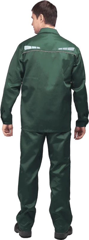 Костюм мужской ОПЕРАТОР от механических воздействий и ОПЗ, (куртка, брюки), цвет зелёный Кос 576.1