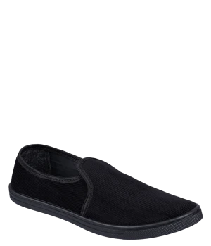 Тапочки прогулочные вельвет/ПВХ (арт.1-21-1)