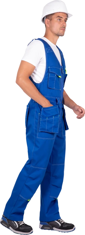 Комбинезон мужской ТУРБО от механических воздействий и ОПЗ, василёк Ком 660