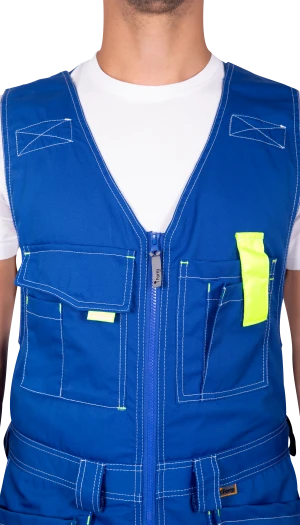 Комбинезон мужской ТУРБО от механических воздействий и ОПЗ, василёк Ком 660