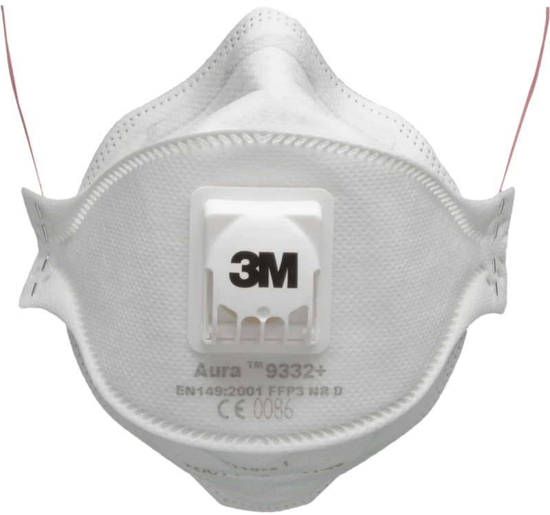 Респиратор 3M™ 9332 + Aura™, FFP3, с клапаном выдоха Рес 015
