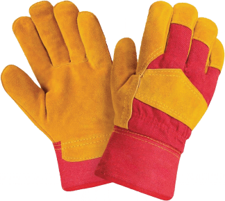 Перчатки СИБИРЬ М, (0385-11-RU), спилок, х/б, искуственный мех, жесткий манжет Пер 217