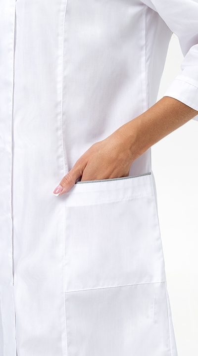 Халат МЕЧТА, белый