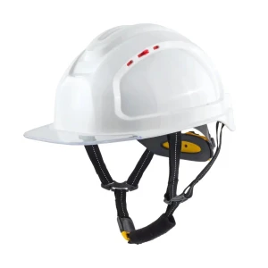 Каска СОМЗ-80 АБСОЛЮТ ПРЕСТИЖ RAPID (783717) белая, бесцветный козырек Кас 114.783717