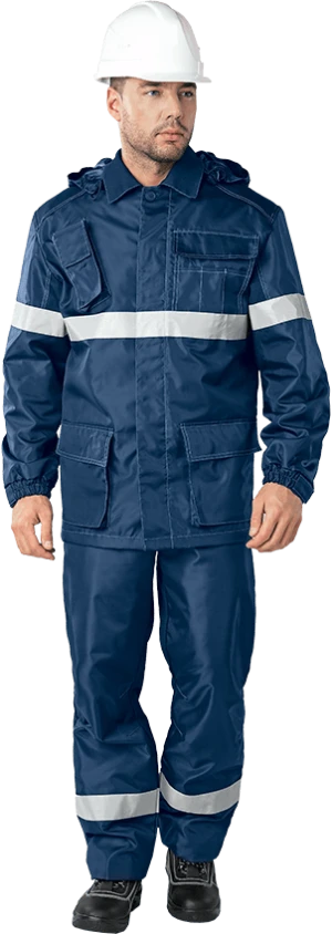 Костюм ПЕТРОЛЕУМ, т/синий Кос 584