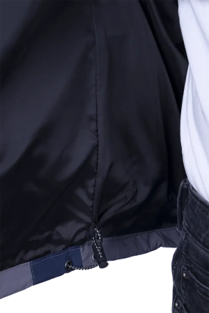 Куртка-штормовка РЕСПЕКТ, серый-т/синий Кур 703